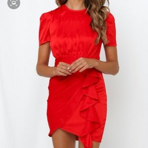 Red Cocktail Dress